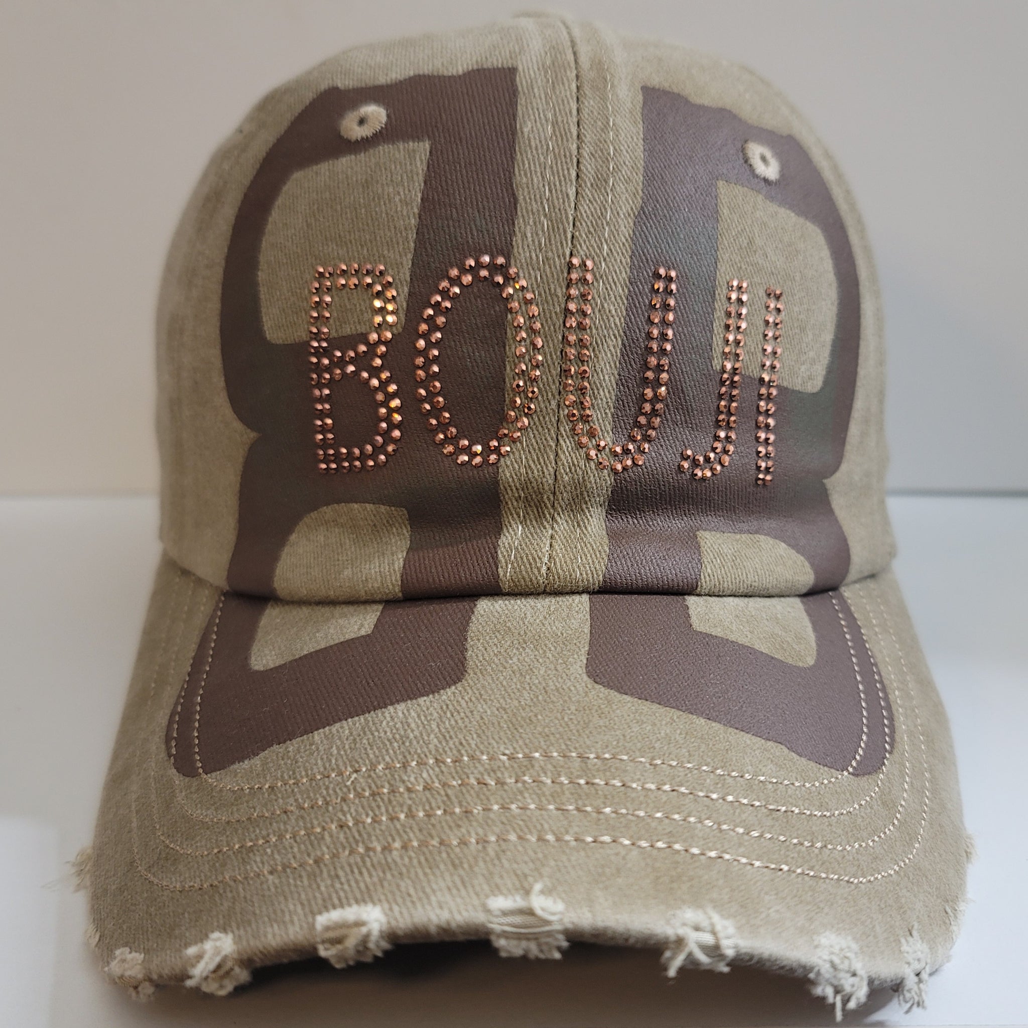 Bouji logo baseball caps