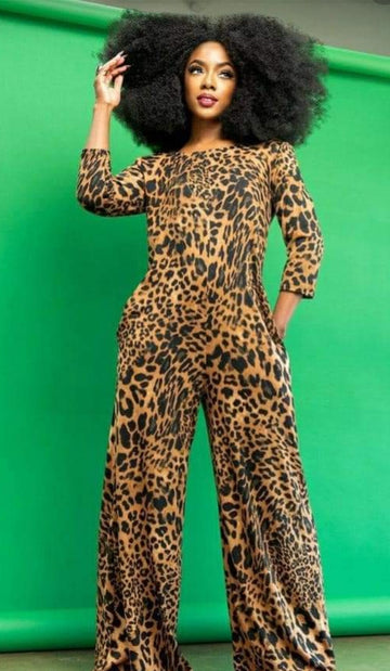 Animal print Jumpsuit