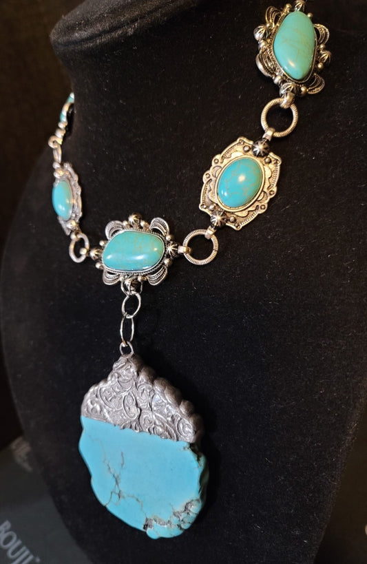 Custom Turquoise Necklace